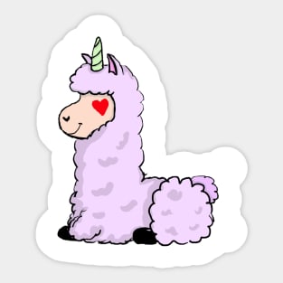 Alpacaa Love- without words Sticker